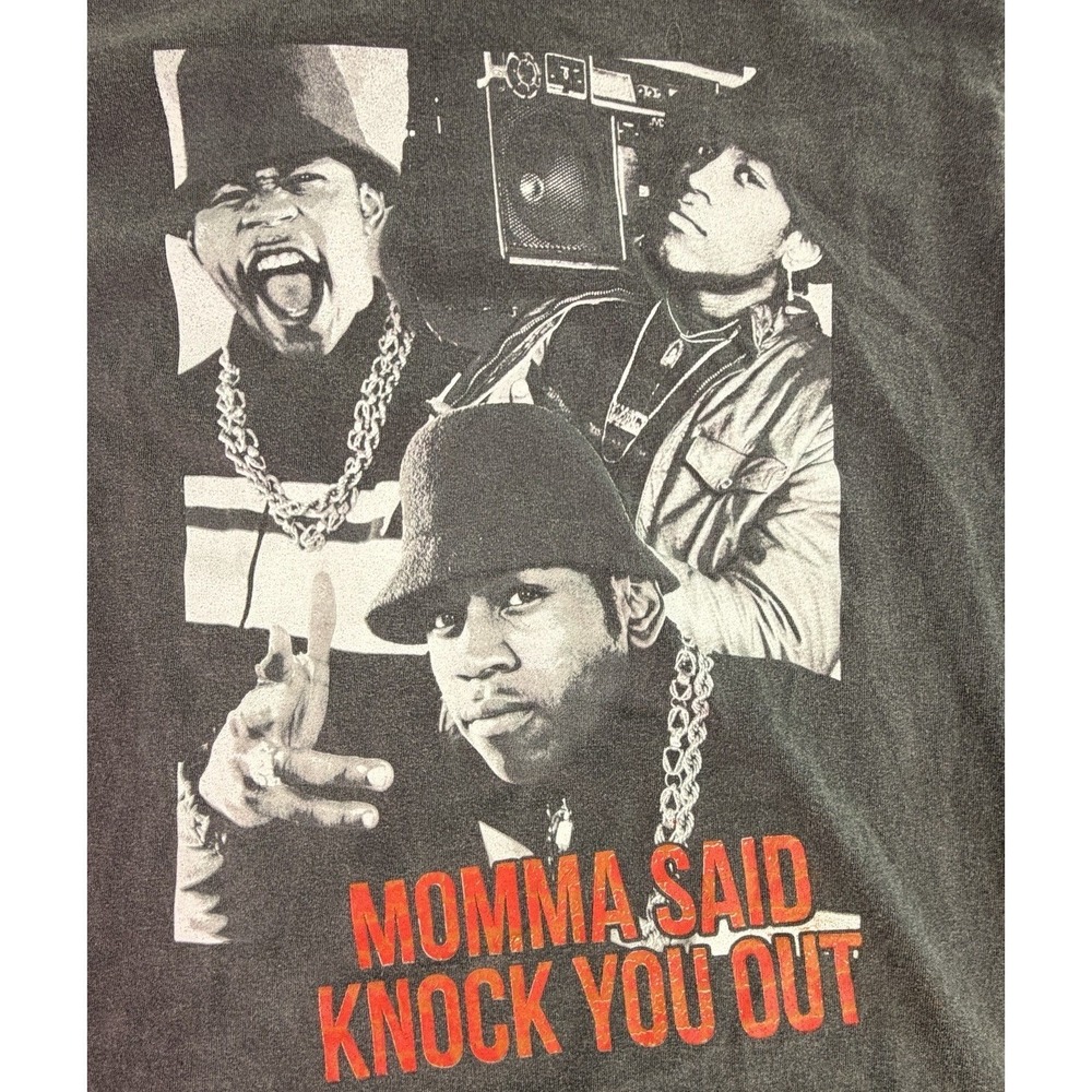 Rock Bells LL Cool J‎ Momma Said Knock You Out Hip Hop Graphic T Shirt Size S M